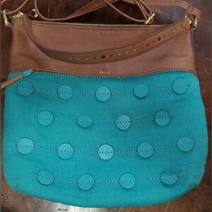 Relic Teal and Brown Women's Bag.  Super Cute!!